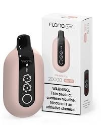 Flonq Ultra Jednorazowy e-papieros 20000 Buchów o smaku Peach Icy