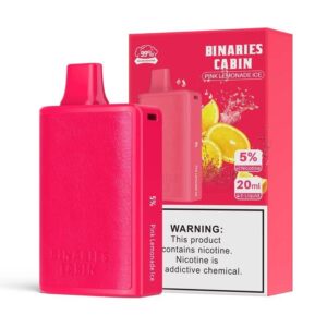 HorizonTech Vape Jednorazowy e-papieros 10000 Buchów o smaku Pink Lemonade Ice 20 ml