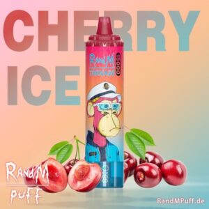 RandM Tornado Jednorazowy e-papieros 15000 Buchów o smaku CHERRY ICE 25 ml