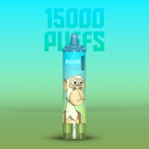 RandM Tornado Jednorazowy e-papieros 15000 Buchów o smaku COOL MINT 25 ml