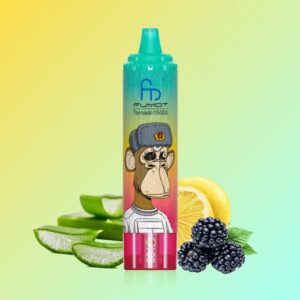 RandM Tornado Jednorazowy e-papieros 15000 Buchów o smaku ALOE LEMON BERRIES