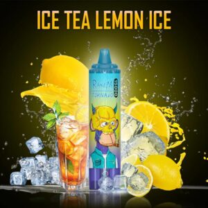 RandM Tornado Jednorazowy e-papieros 15000 Buchów o smaku ICE TEA LEMON ICE 25 ml