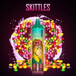 RandM Tornado Jednorazowy e-papieros 15000 Buchów o smaku SKITTLES 25 ml
