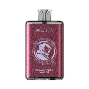 META Galaxy Jednorazowy e-papieros 9000 Buchów o smaku Strawberry Wafer 19 ml
