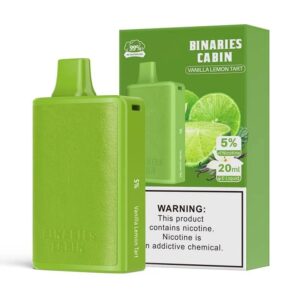 HorizonTech Vape Jednorazowy e-papieros 10000 Buchów o smaku Vanilla Lemon Tart 20 ml