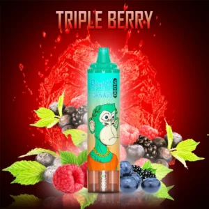 RandM Tornado Jednorazowy e-papieros 15000 Buchów o smaku TRIPLE BERRIES
