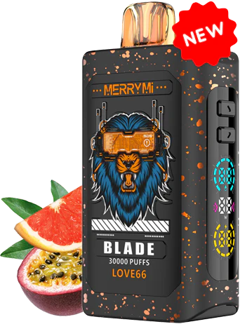 Merry Mi Blade Jednorazowy e-papieros 30000 Buchów o smaku Love 66