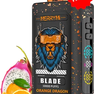 Merry Mi Blade Jednorazowy e-papieros 30000 Buchów o smaku Orange dragon