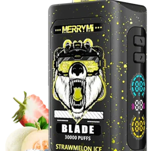 Merry Mi Blade Jednorazowy e-papieros 30000 Buchów o smaku Strawmelon ice