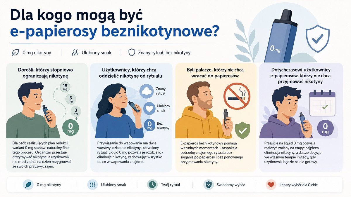 dla kogo e-papierosy beznikotynowe