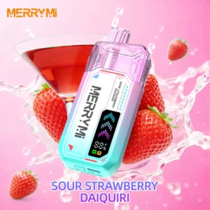 E-papierosy MerryMi MECHA-X 36000 Sour Strawberry Daiquiri