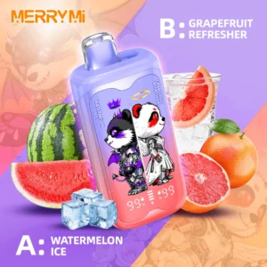 E-papierosy MerryMi Panda Twins 40000 Watermelon Ice/Grapefruit Refresher
