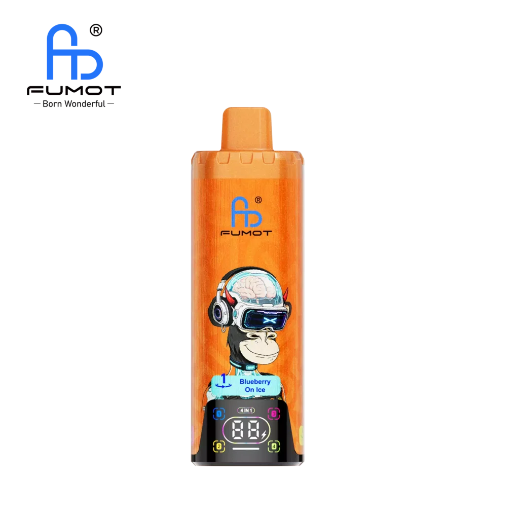 E-papierposy Fumot 80 000 ECO 4in1 Blueberry On Ice & Pineapple Lemonade & Peach Mango Watermelon & Blue Razz Cherry