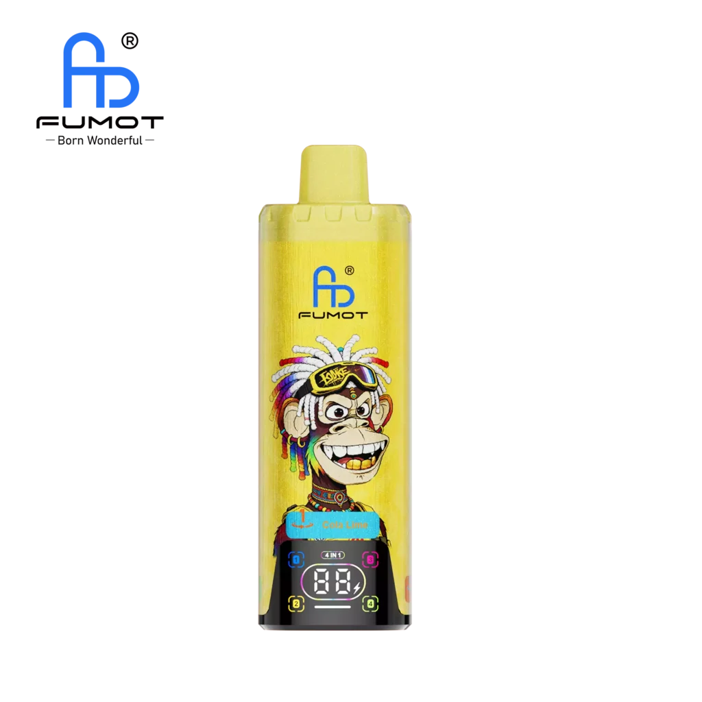 E-papierposy Fumot 80 000 ECO 4in1 Cola Lime & Cherry Cola & Dr Blue & Strawberry Grape