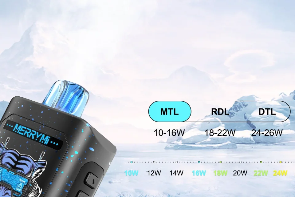 MerryMi Blade 30000 – Regulacja mocy 10–26 W