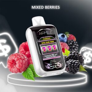 AiRMEZ Matrix PRO Jednorazowy e-papieros 30000 Buchów o smaku Mixed Berries